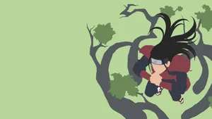 Hashirama Senju Tree Simple Artwork Wallpaper