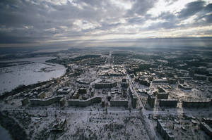 Haunting Remnants Of Chernobyl Nuclear Plant Wallpaper