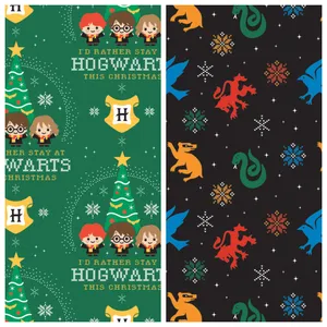 Have A Magical Christmas At Hogwarts Wallpaper