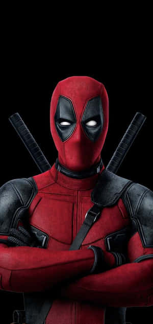 Have Fun With Deadpool On Your Iphone Wallpaper