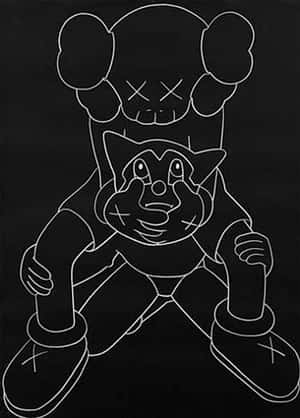 Have The Coolest Phone In Town With The Kaws Iphone Wallpaper