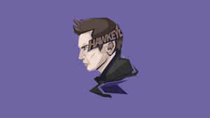 Hawkeye Side Profile Wallpaper