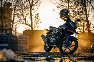 Hd Black Motorcycle Wallpaper