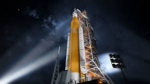 Hd Engineering Rocket On Dock Wallpaper