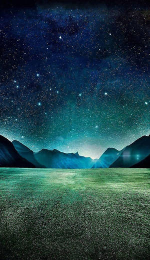 Hd Nature Phone Night Stars Wallpaper