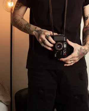 Hd Tattoo With Camera Wallpaper