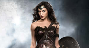 Hd Women Wonder Woman With Shield Wallpaper