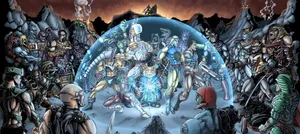 He-man And The Masters Of The Universe Surrounded By Evil Wallpaper