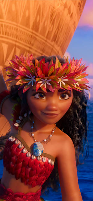 Headdress Moana 4k Wallpaper