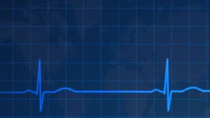 Healthcare Heart Monitor Wallpaper