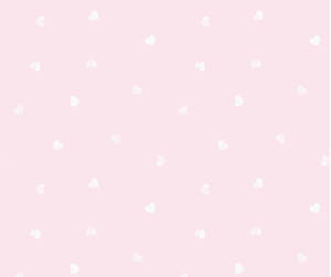 Heart White Pattern On Pink Wallpaper