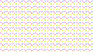 Hearts Pastel Desktop Wallpaper