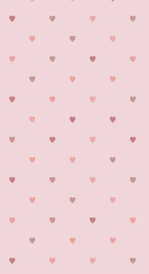 Hearts Simple Iphone Wallpaper