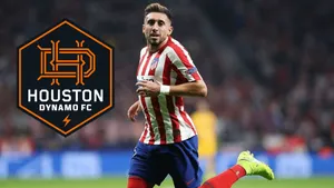 Hector Herrera Houston Dynamo Fc Logo Wallpaper