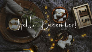 Hello December Aesthetic Wallpaper