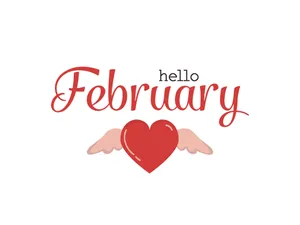 Hello February! Wallpaper