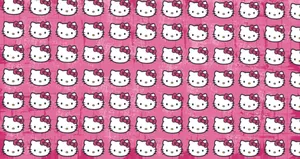 Hello Kitty Laptop Pink Collage Wallpaper