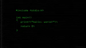 Hello World Java Coding Wallpaper