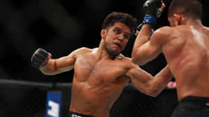 Henry Cejudo At Ufc 218 Little Ceasars Arena Wallpaper