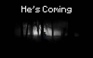 Herobrine Creepy Art Wallpaper