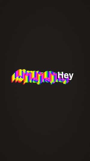 Hey Aesthetic Lgbt Rainbow Wallpaper