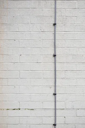 Hi Res Texture White Brick Wallpaper