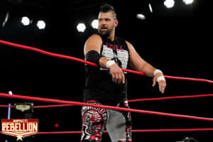 High-impact Moment Of Wrestling Superstar, Eddie Edwards Wallpaper