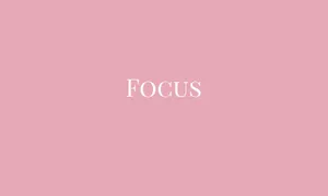 High Res Pink Focus Wallpaper