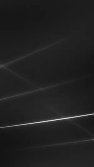 High-speed Light Streaks Dark Mode Wallpaper