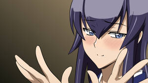 Highschool Of The Dead Cute Saeko Wallpaper