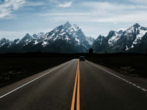 Highway Street Mountain New York State Wallpaper