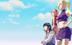 Hinata With Sakura And Ino Wallpaper