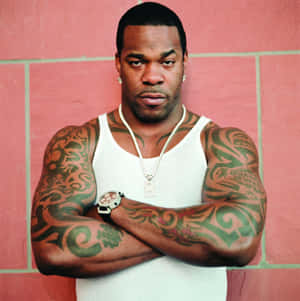 Hip Hop_ Artist_ Tattooed_ Arms.jpg Wallpaper