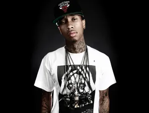 Hip Hop Artist Tyga Shows Off A Variety Of Tattoos Wallpaper