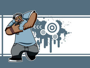 Hip Hop Cartoon Character Wallpaper
