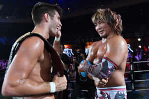 Hiroshi Tanahashi And Zack Sabre Jr Wallpaper