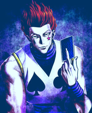 Hisoka 4k Mysterious Card Wallpaper