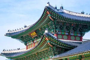 Historic Gyeongbokgung Palace Up Close Wallpaper
