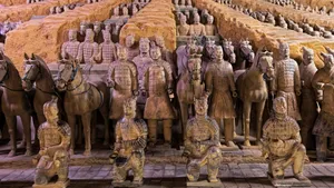 Historic Terracotta Warriors Museum China Wallpaper