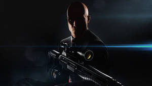 Hitman Full 4k Agent 47 Sniper Wallpaper