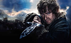 Hobbit Hero With Sword Wallpaper