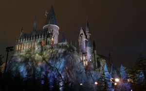 Hogwarts Castle 3d Art Wallpaper