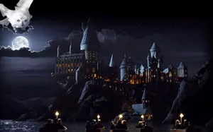 Hogwarts Castle Harry Potter Desktop Wallpaper