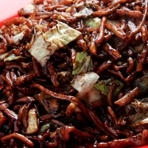 Hokkien Mee With Dark Caramel Sauce Wallpaper