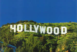 Hollywood Sign Grainy Hd Wallpaper