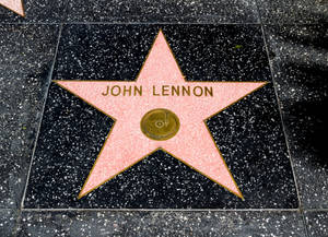 Hollywood Walk Of Fame John Lennon Wallpaper