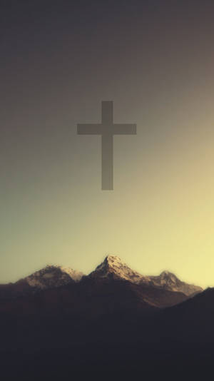 Holy Cross Jesus 4k Iphone Wallpaper