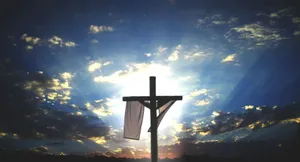 Holy Cross Religious Easter Wallpaper