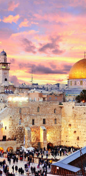 Holy Tour Overview Wailing Wall Wallpaper