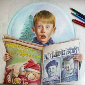 Home Alone 2 Art Wallpaper